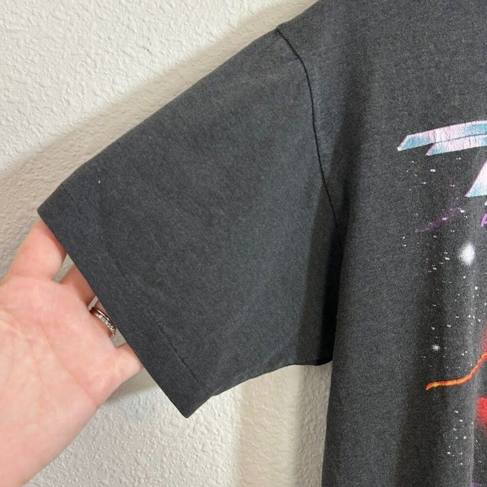 Vtg 1980s ZZ TOP Afterburner Band Tee T Shirt M/L SIngle Stitch Spring Ford Rock - Picture 8 of 10